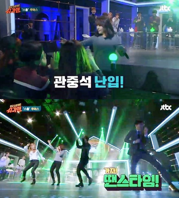 슈가맨' '루머스- '스톰' 슈가맨 소환에 스튜디오에 댄스타임 펼쳐졌다…유쾌한 무대 슈가맨' '루머스- '스톰' 슈가맨 소환에 스튜디오에 댄스타임 펼쳐졌다…유쾌한 무대