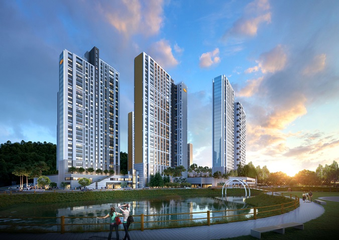 DL이앤씨, 'e편한세상 주촌 더프리미어' 주택전시관 개관 - MTN뉴스