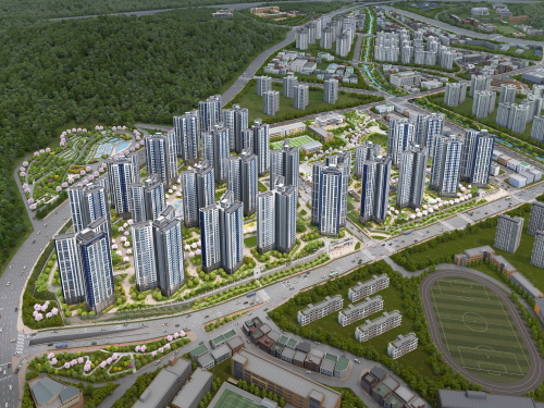 대방건설, '북수원이목지구 디에트르 더 리체 Ⅱ' 견본주택 개관