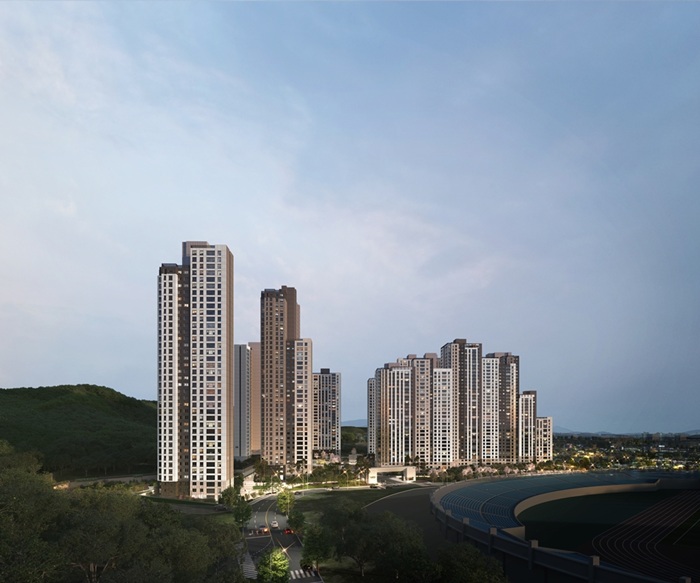 두산건설, 구미 첫 하이엔드 아파트 '두산위브더제니스 구미' 정당계약 ...