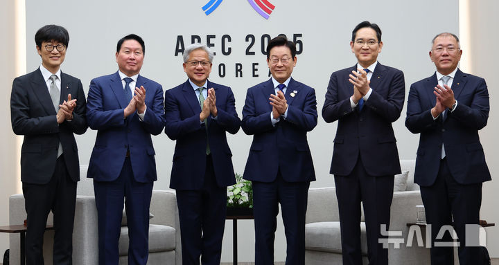 이재용·<b>최태원</b>·이해진, <b>젠슨황</b>과 美 <b>회동</b>…AI 협력 구체화하나