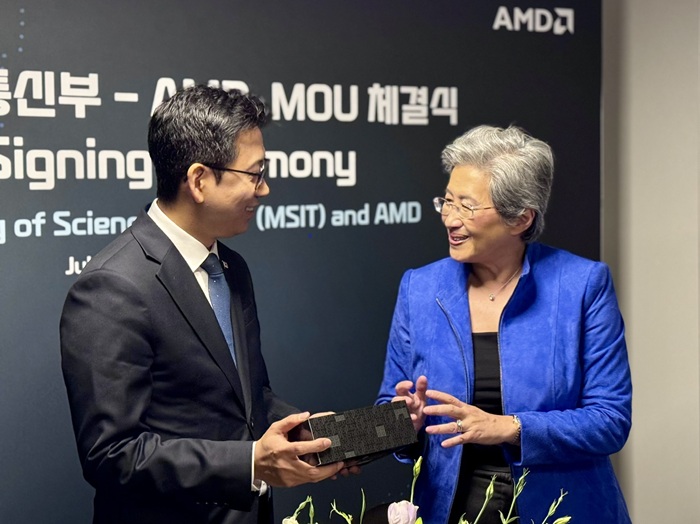 과기부·AMD, 국산 NPU 연계 'AI 컴퓨팅 인프라' 추진